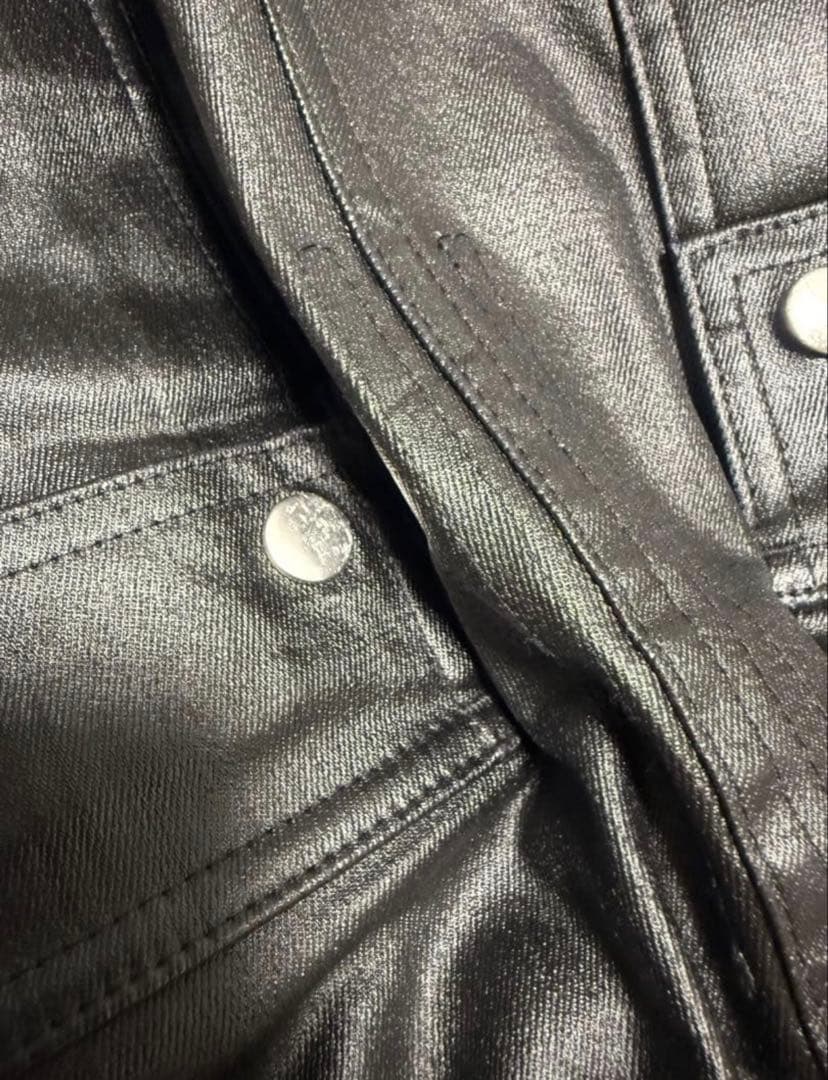 リックオウエンス　バウハウスデニムカーゴパンツ