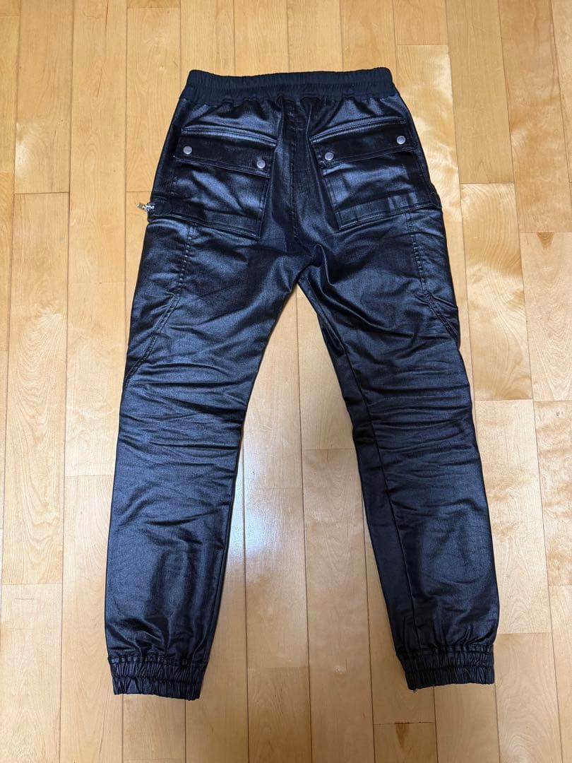 リックオウエンス　バウハウスデニムカーゴパンツ