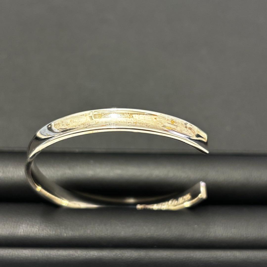 ティファニー ナロー バングル カフ シルバー 925