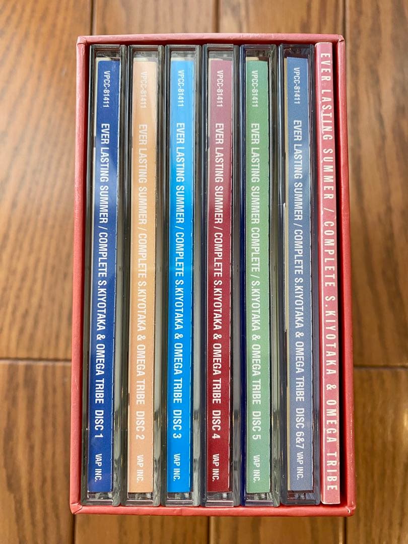 杉山清貴＆オメガトライブ♪EVER LASTING SUMMER CD-BOX
