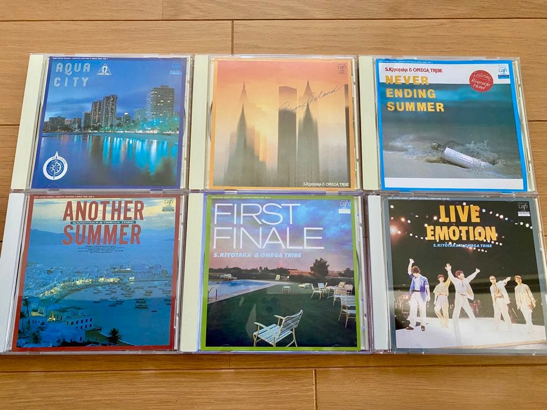 杉山清貴＆オメガトライブ♪EVER LASTING SUMMER CD-BOX