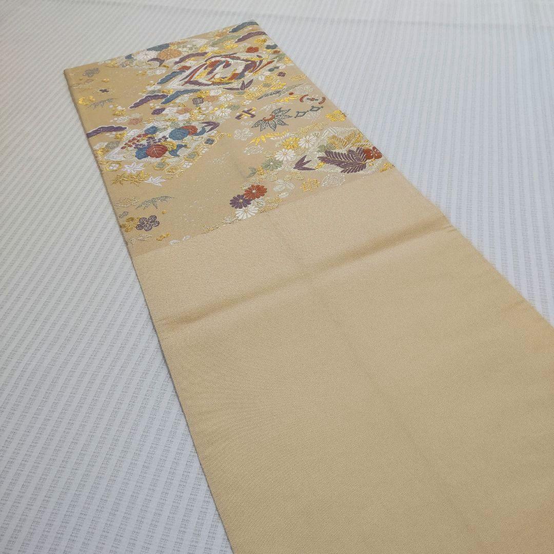 【袋帯】幸せを結ぶ帯＊鳳凰と宝尽くしが織りなす西陣の華/Obi/Vintage