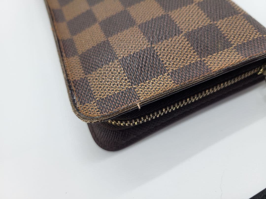 ルイ・ヴィトン 長財布 ダミエ ポルトモネ・ジップ N61728