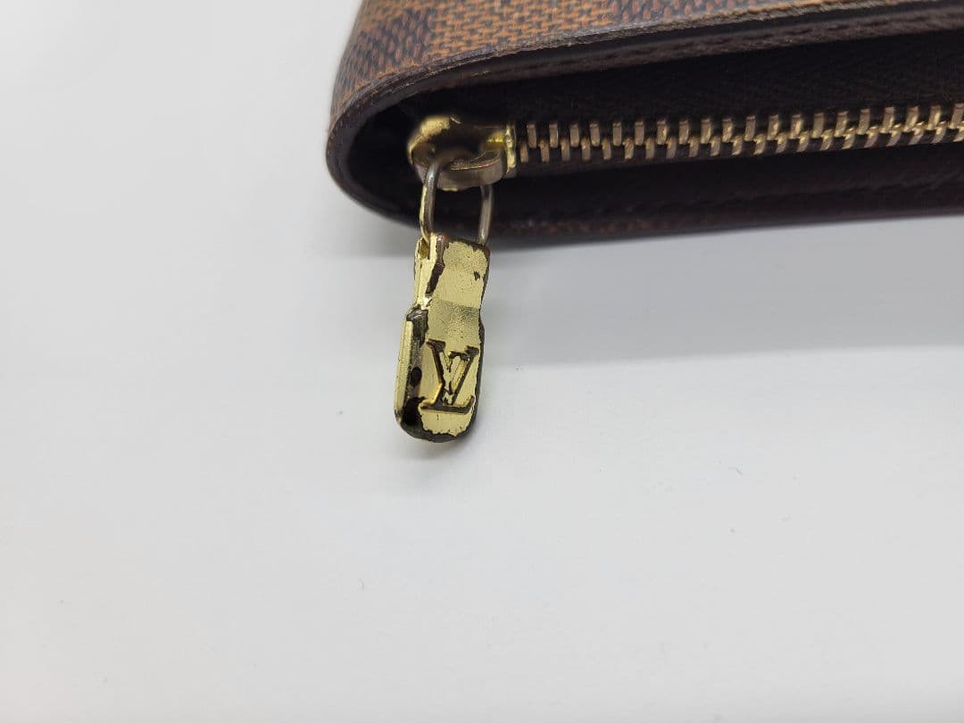 ルイ・ヴィトン 長財布 ダミエ ポルトモネ・ジップ N61728