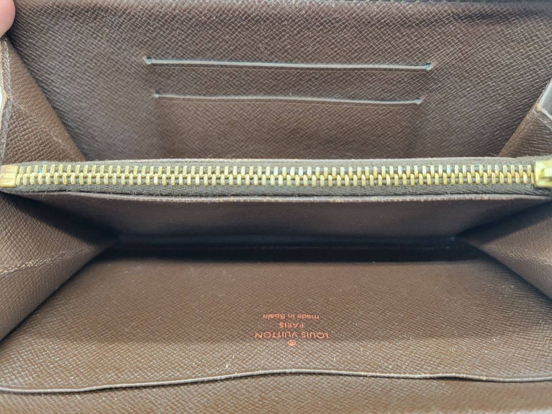 ルイ・ヴィトン 長財布 ダミエ ポルトモネ・ジップ N61728