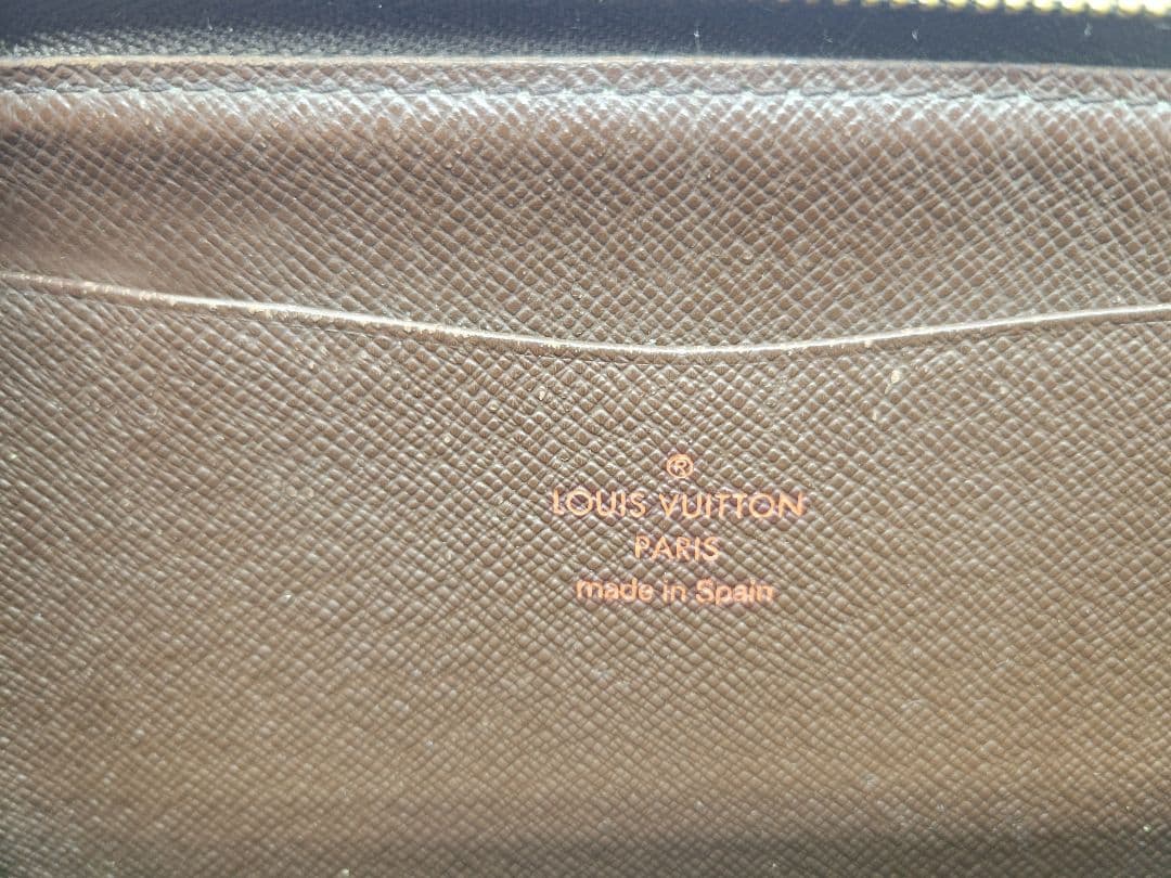 ルイ・ヴィトン 長財布 ダミエ ポルトモネ・ジップ N61728