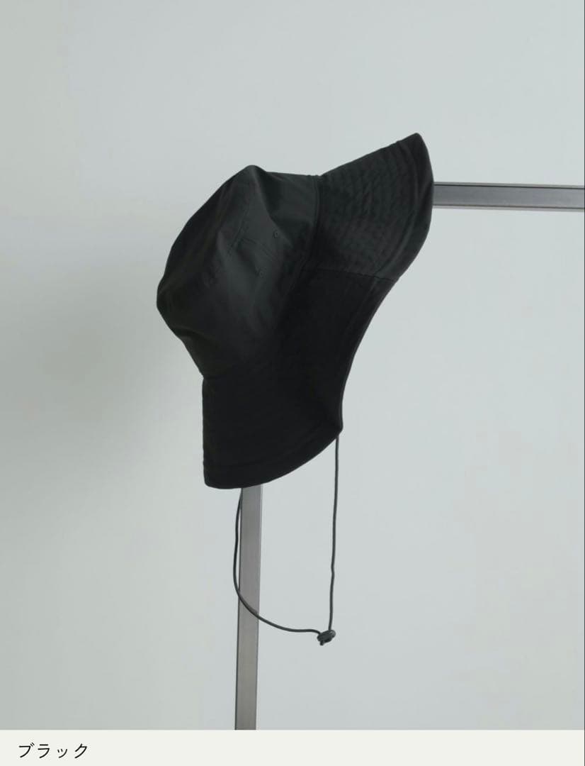 Stich Brim Hat / anuke / ナイロンハット / Black