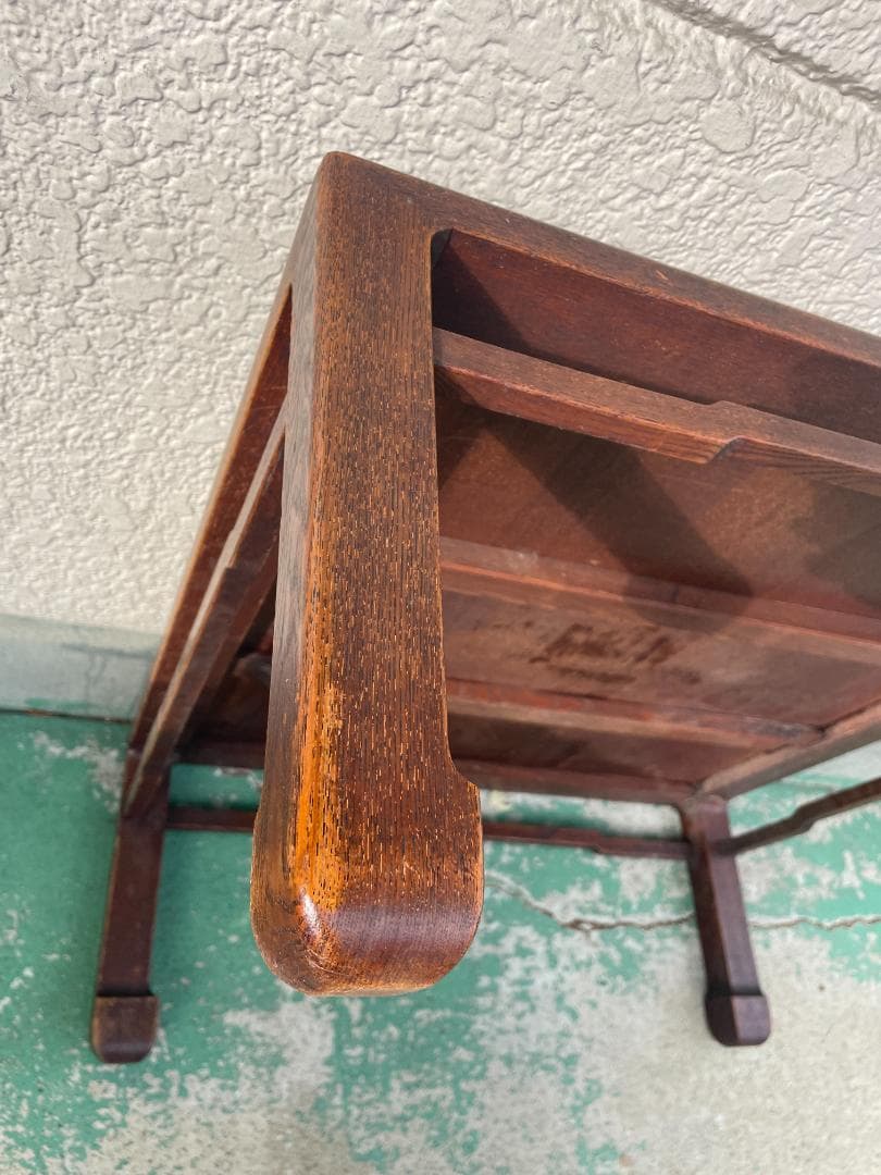 【値下げOK】昭和レトロ　古家具　欅座卓　ちゃぶ台　アンティーク家具