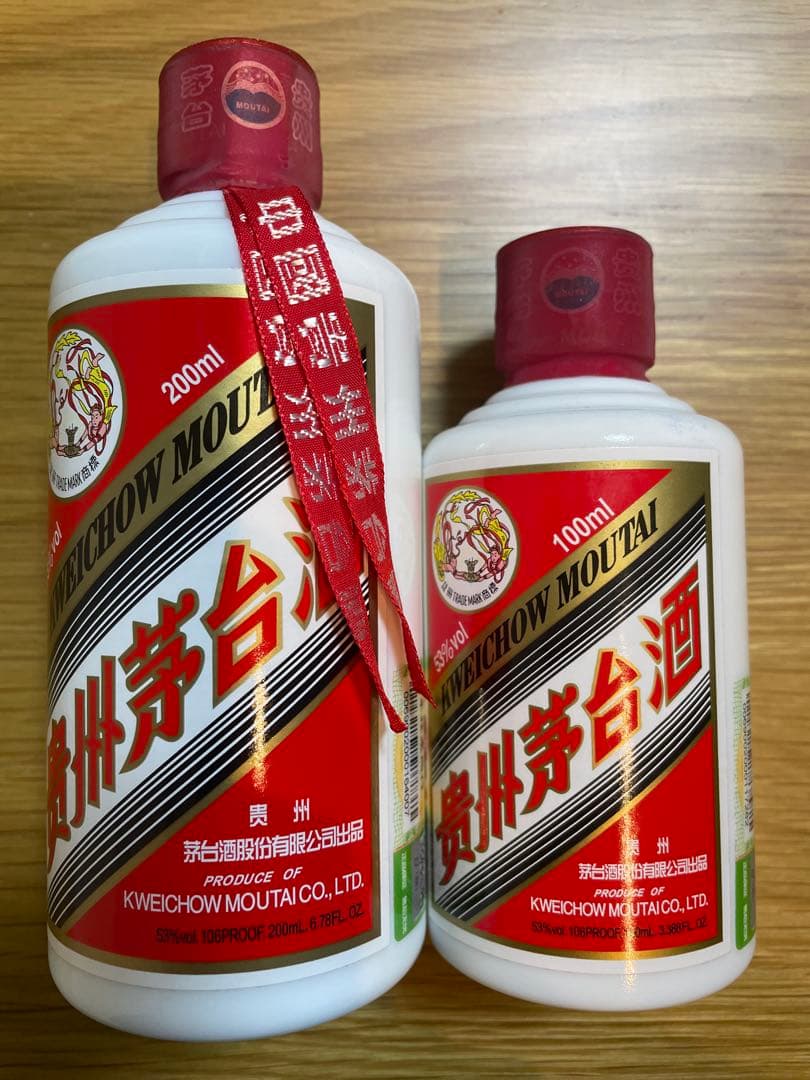 貴州茅台酒 MOUTAI 53％ 200ml,100ml