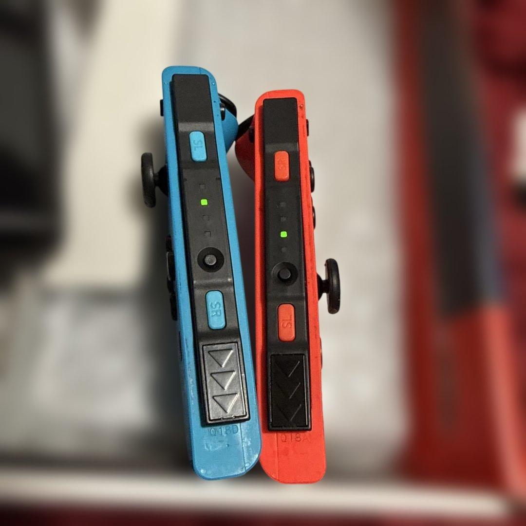超美品Nintendo Switch Joy-Con (L) ネオンブルー