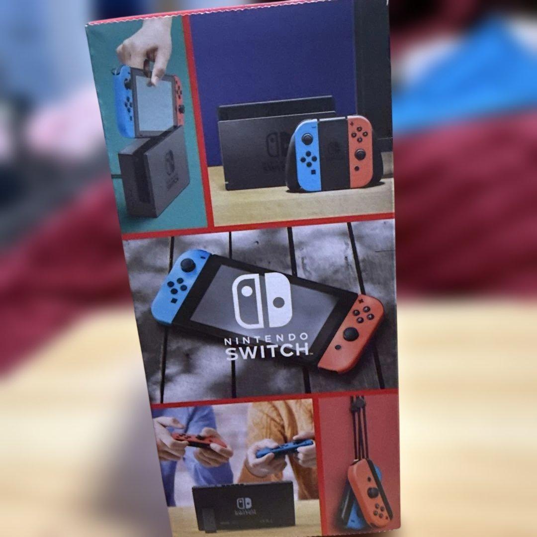 超美品Nintendo Switch Joy-Con (L) ネオンブルー