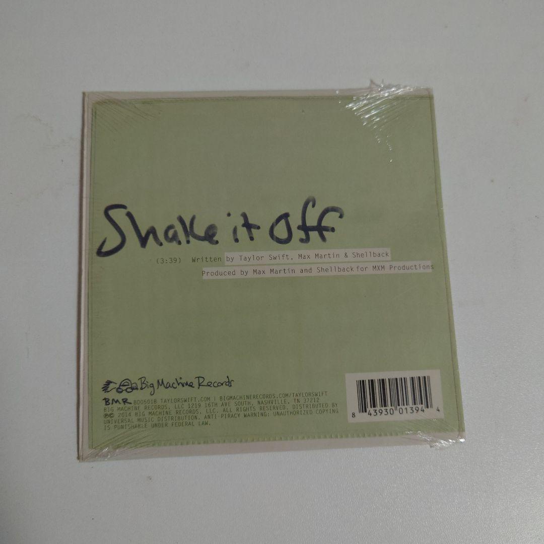 Taylor swift 「shake it off」紙ジャケット　レア