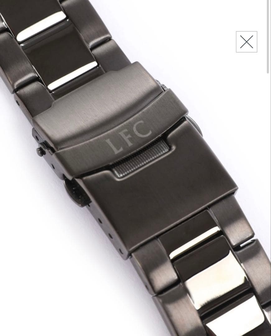 リバプール メタル クロノグラフ ウォッチ 時計 リヴァプールLiverpool