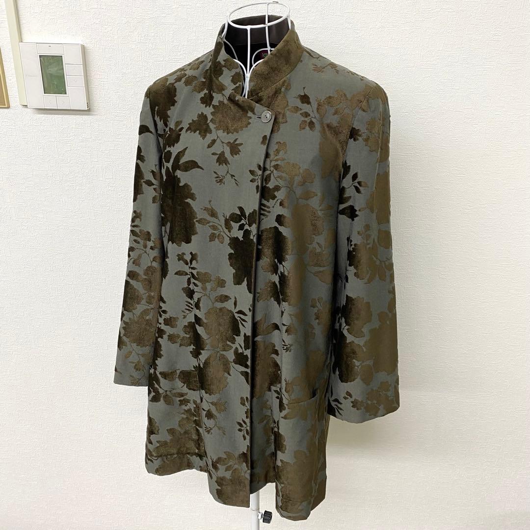 瀧511 ケンゾー KENZO ベルベット ジャガード ジャケット ヴィンテージ