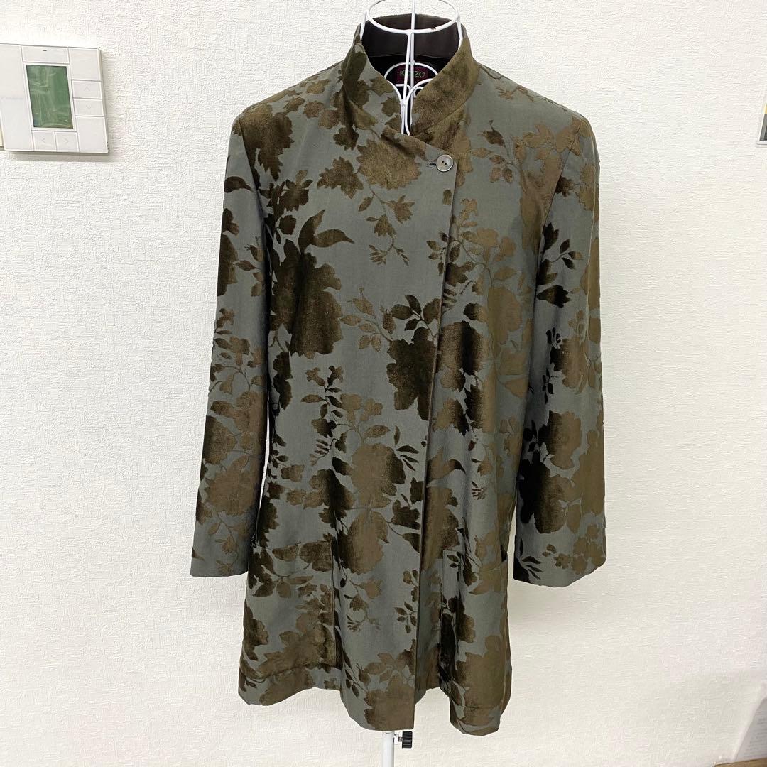 瀧511 ケンゾー KENZO ベルベット ジャガード ジャケット ヴィンテージ
