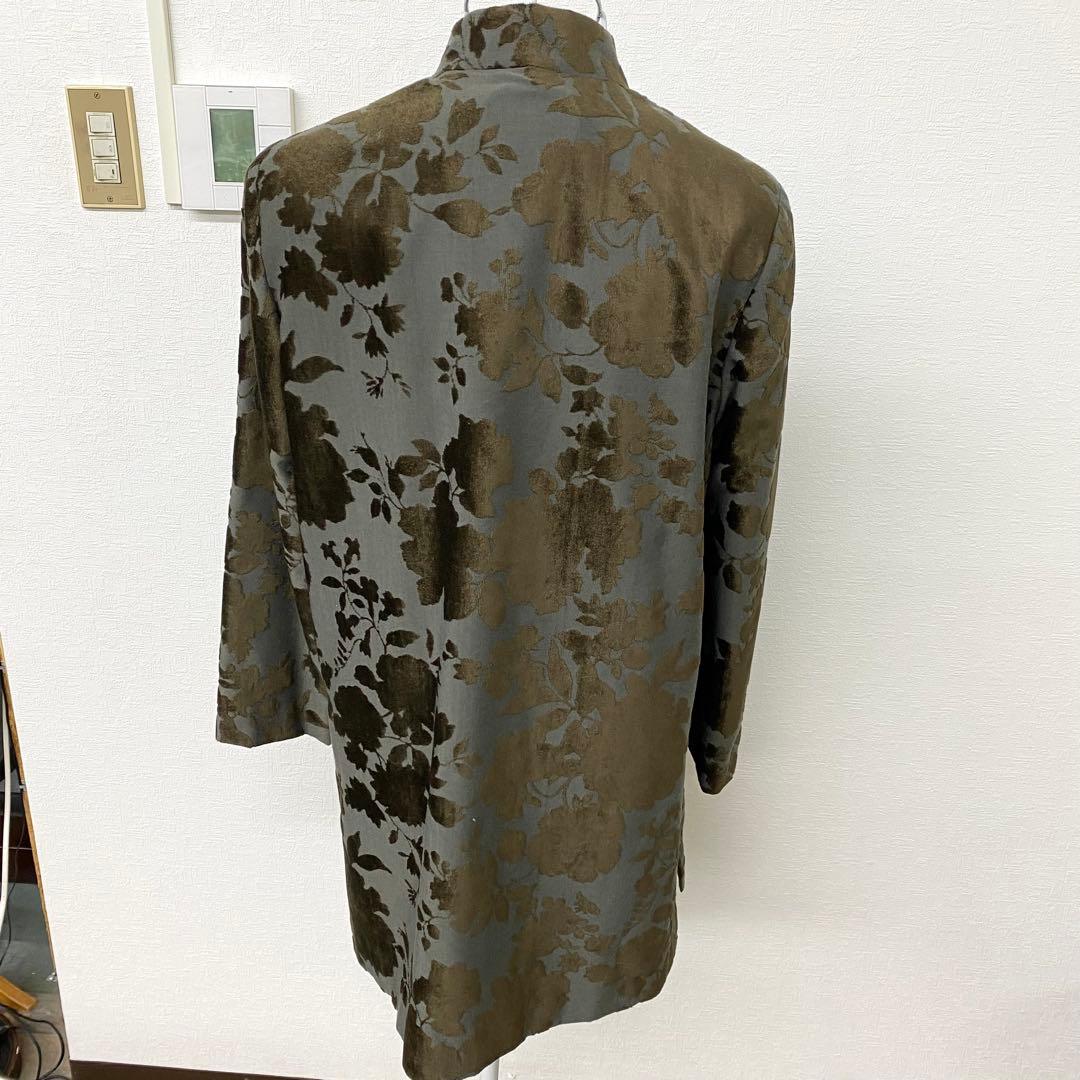 瀧511 ケンゾー KENZO ベルベット ジャガード ジャケット ヴィンテージ