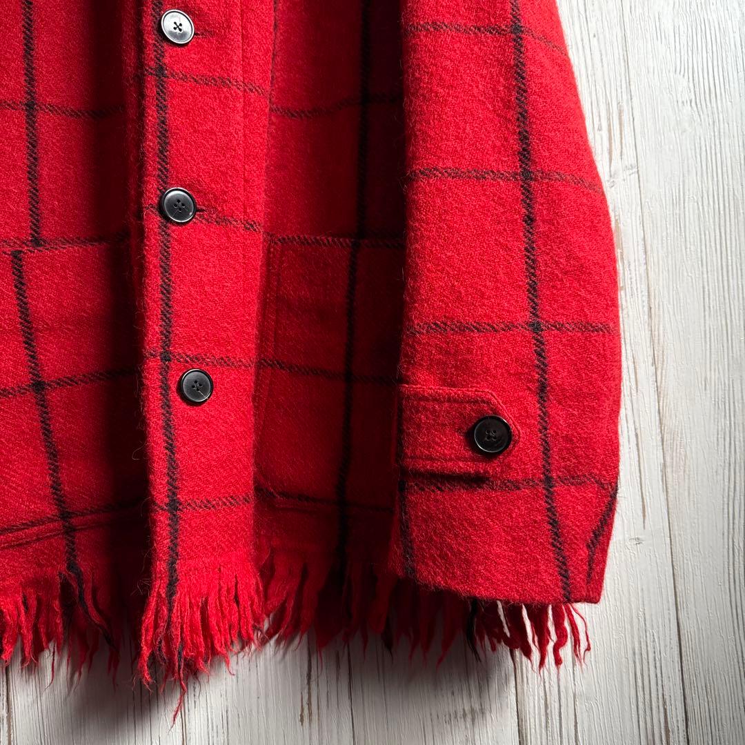 DRIES VAN NOTEN チェックピーコート　ドリス　archive