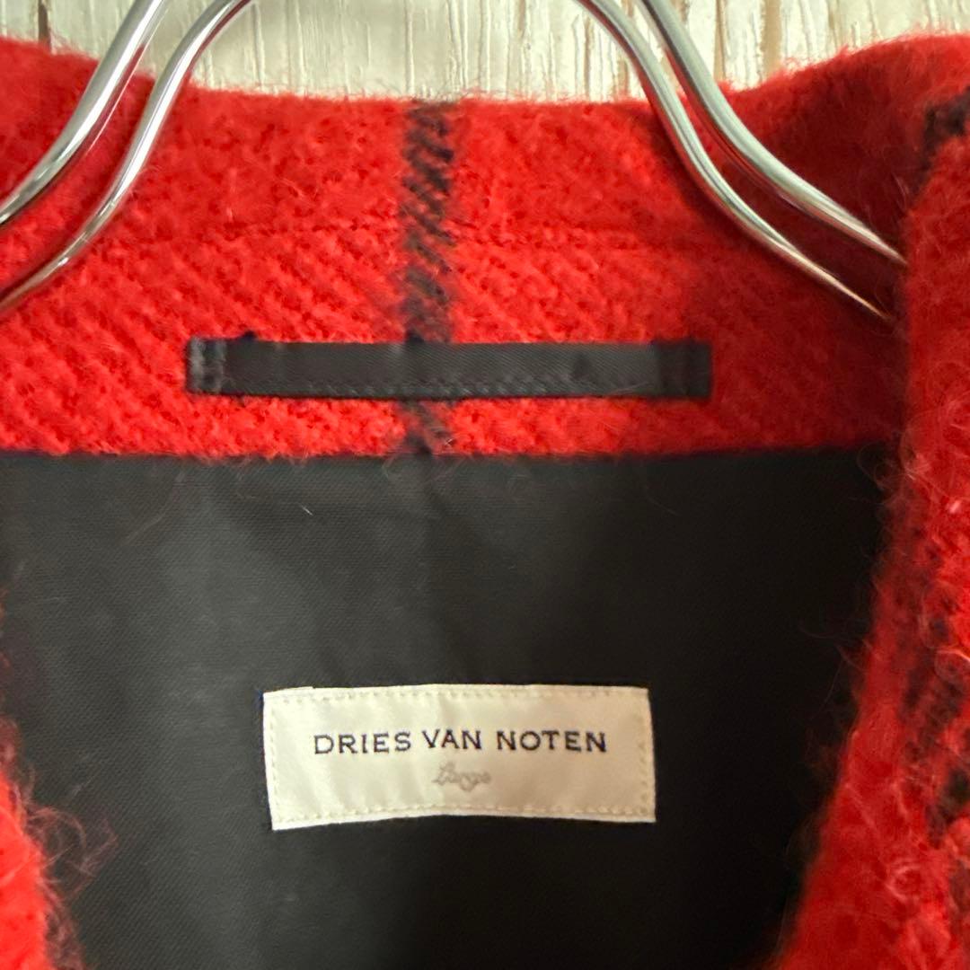 DRIES VAN NOTEN チェックピーコート　ドリス　archive