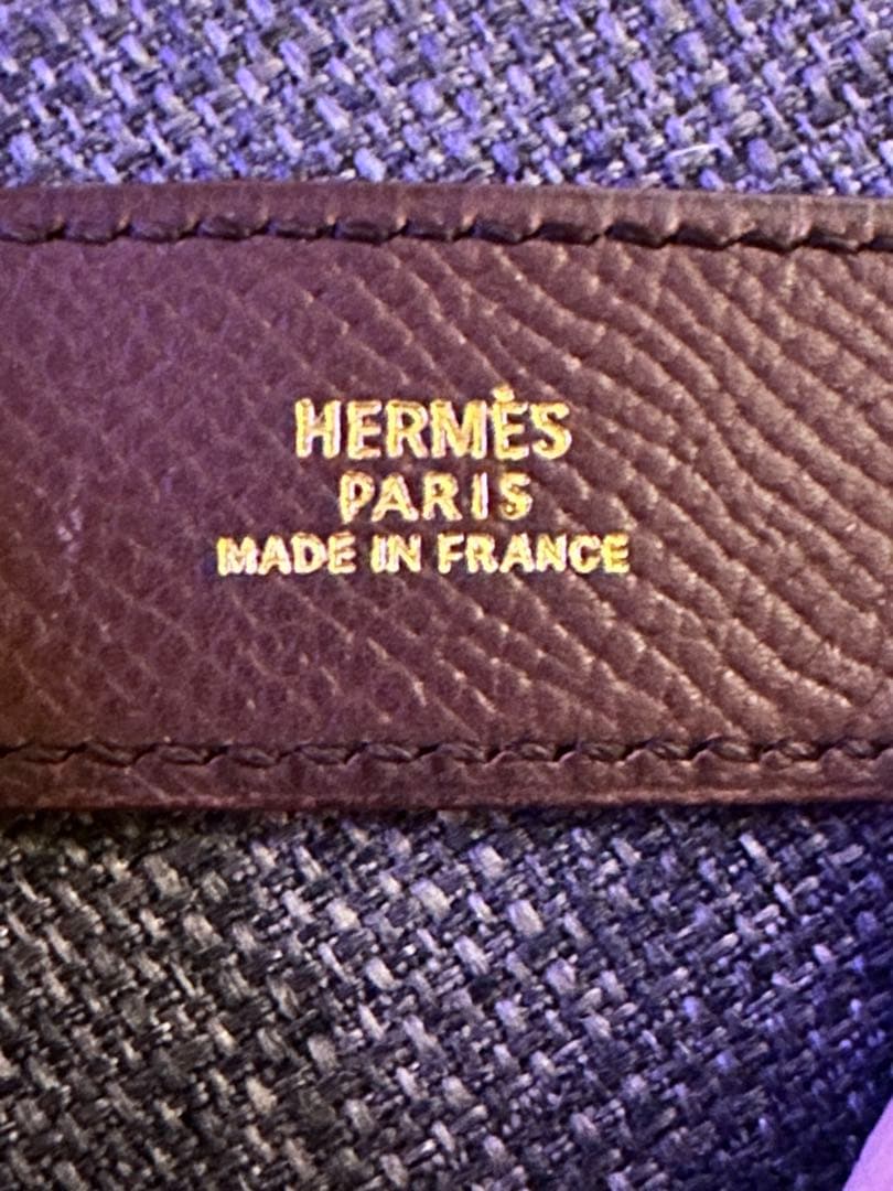 HERMES エルメス アルテミス ブラウンレザーバングル ブレスレット