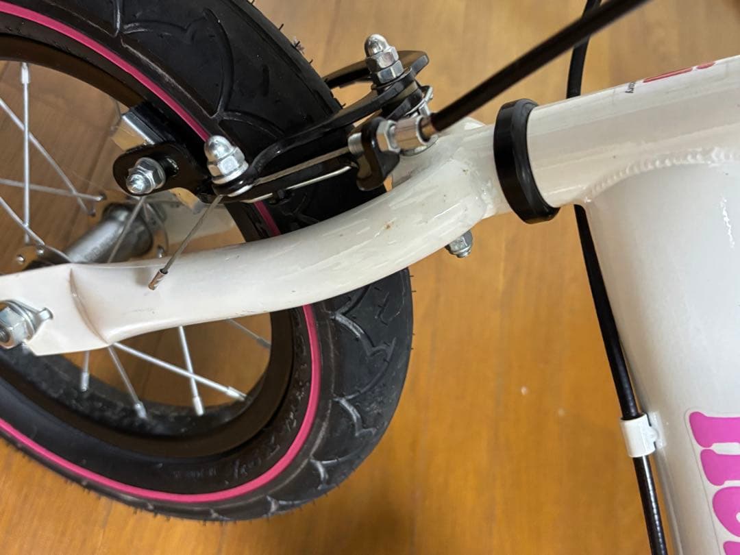 いちごん　直接引取のみ　へんしんバイク 限定カラー　ピンクホワイト