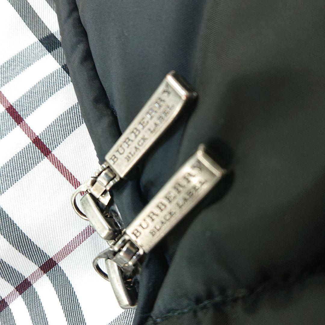 【美品】バーバリーブラックレーベル ダウンベスト