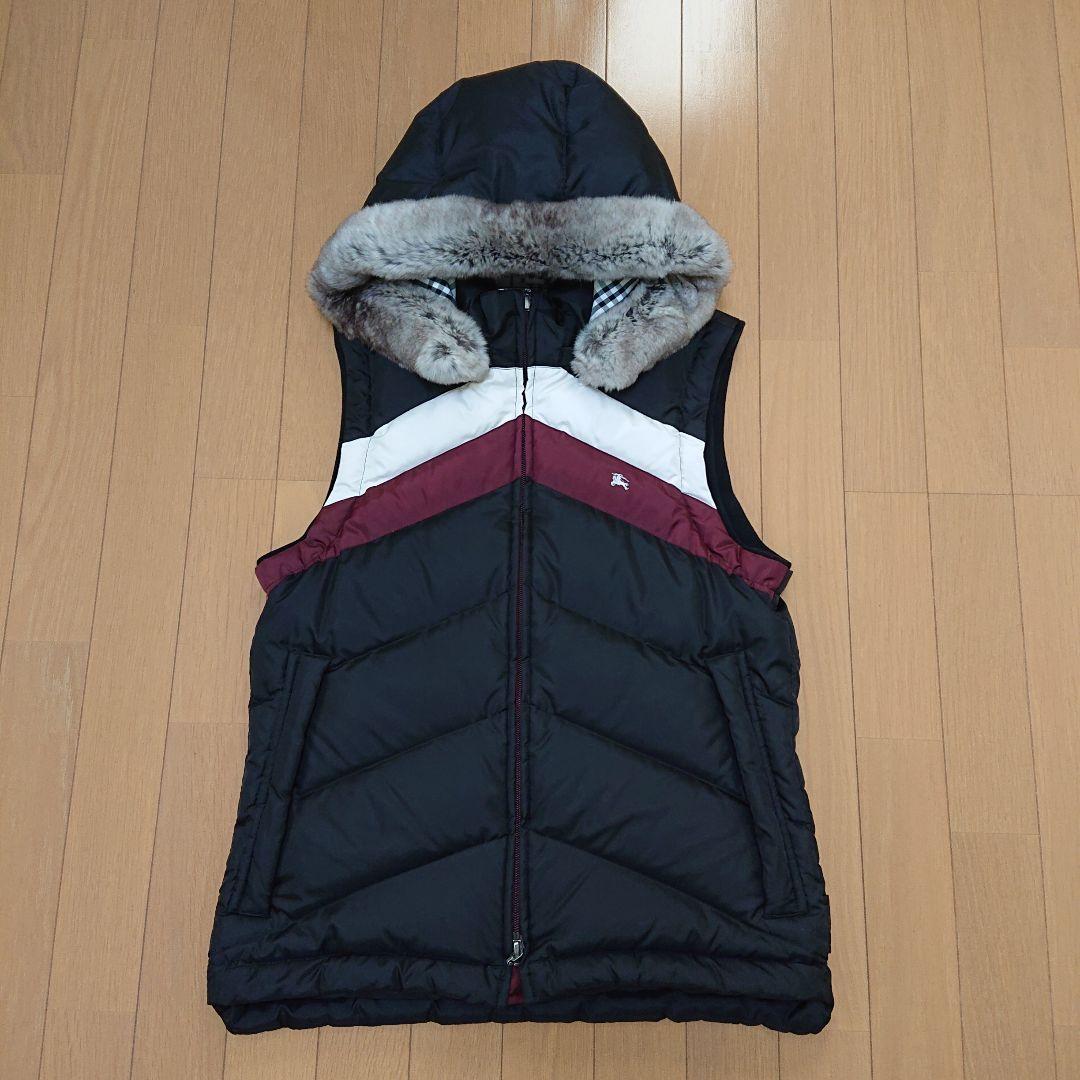 【美品】バーバリーブラックレーベル ダウンベスト