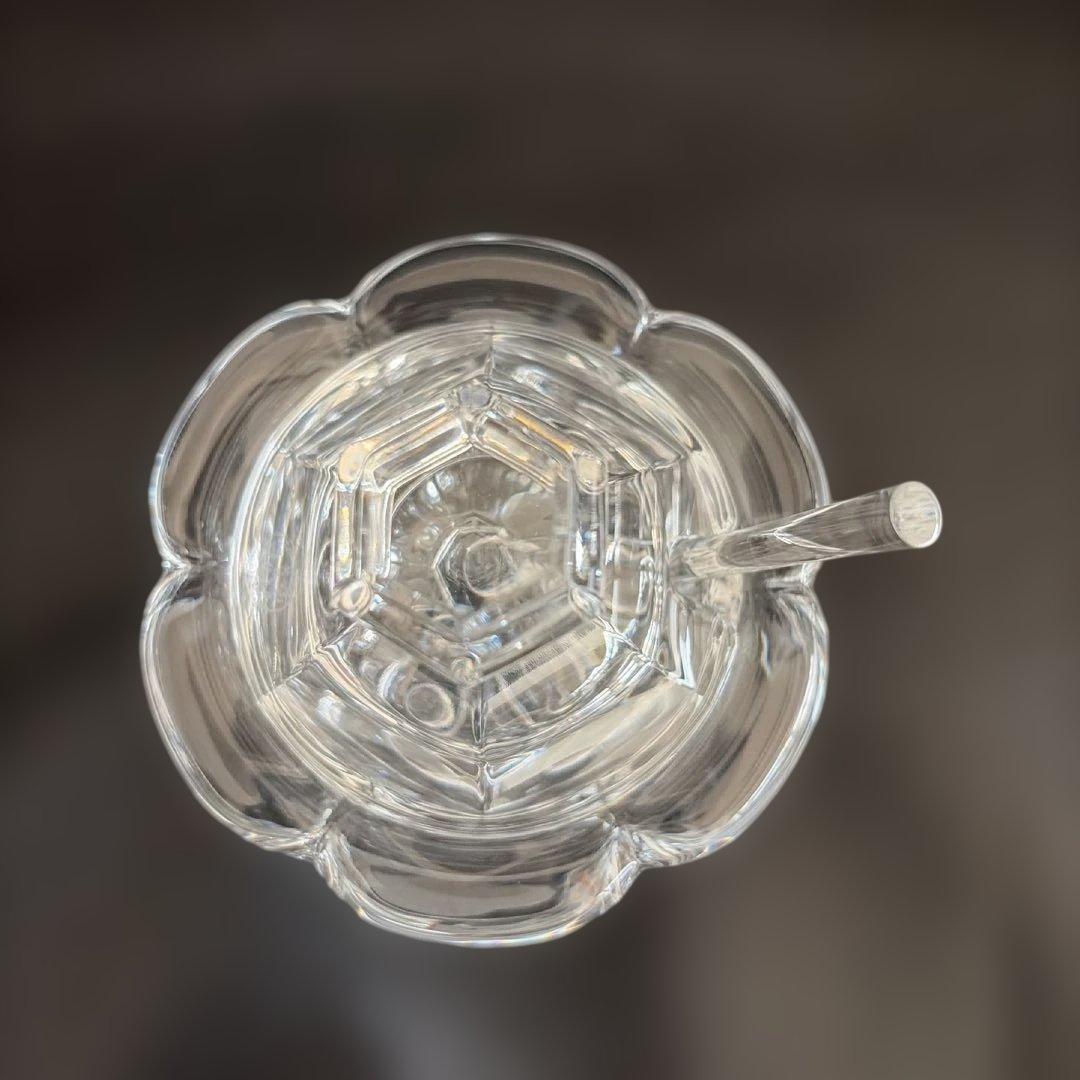 バカラ ミズーリ マスタード(ジャム)ポット スプーン付　箱あり