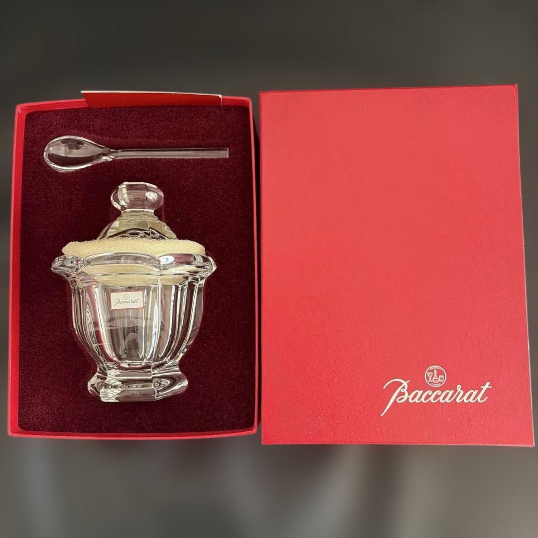 バカラ ミズーリ マスタード(ジャム)ポット スプーン付　箱あり