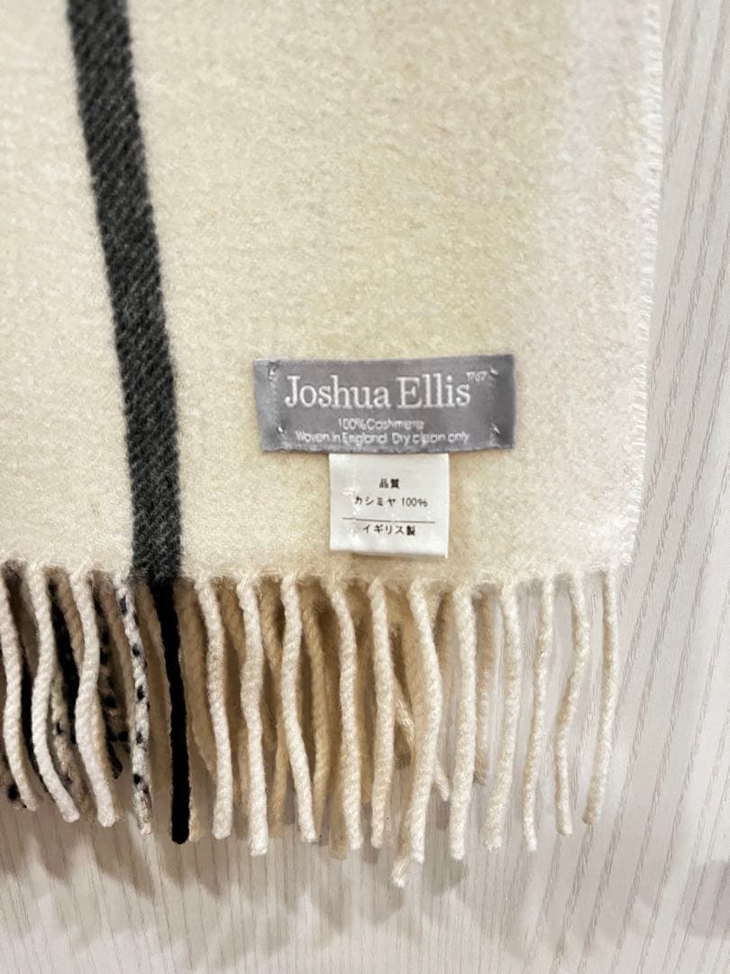 Joshua Ellis チェック柄マフラー