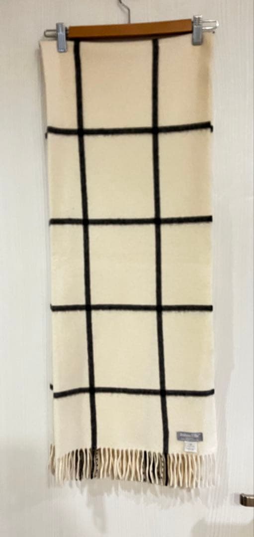 Joshua Ellis チェック柄マフラー