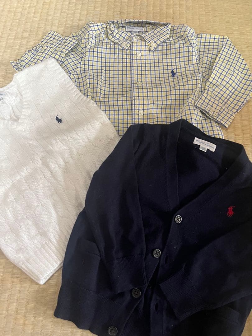 familiar 、ラルフローレンなど有名ブランドベビー服セット 95cmまで
