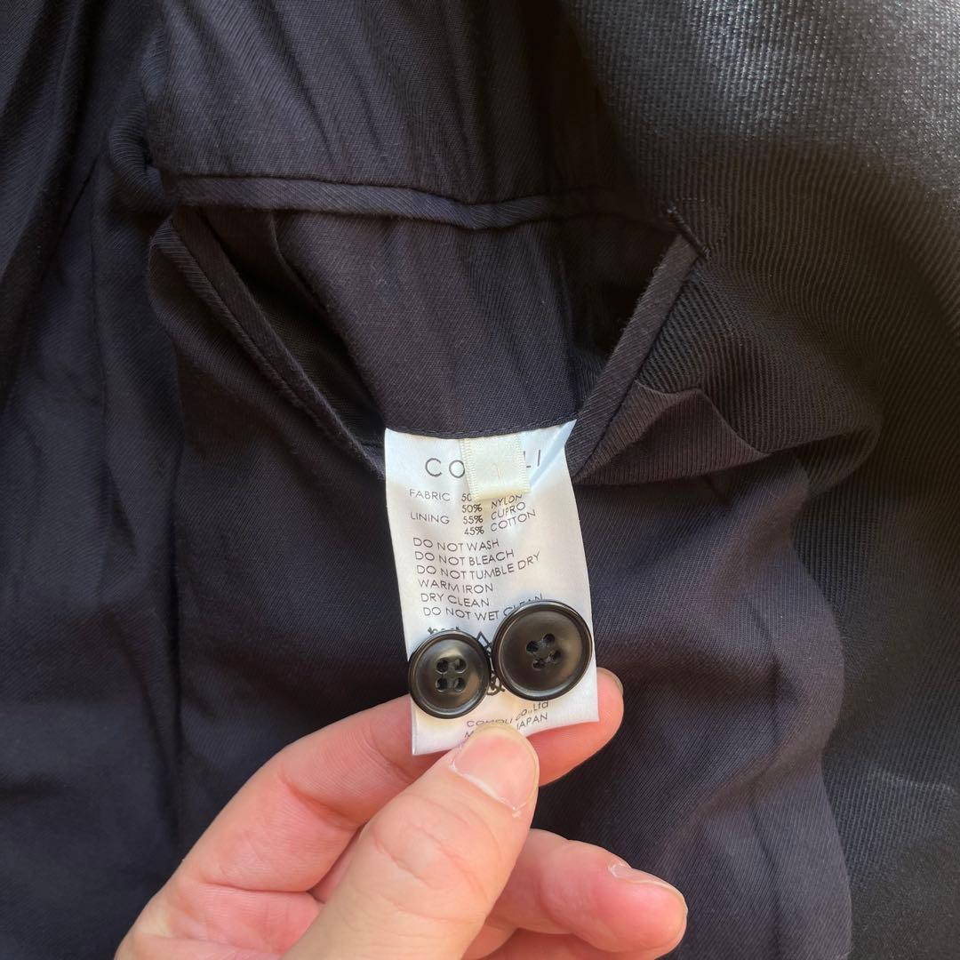 comoli ウールナイロン テーラードジャケット