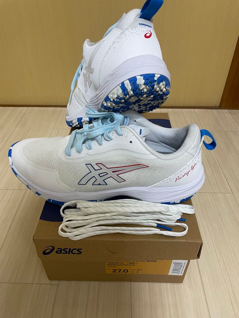 【手洗済】27.0㎝ アシックス　プレステージライト5 OC WIDE