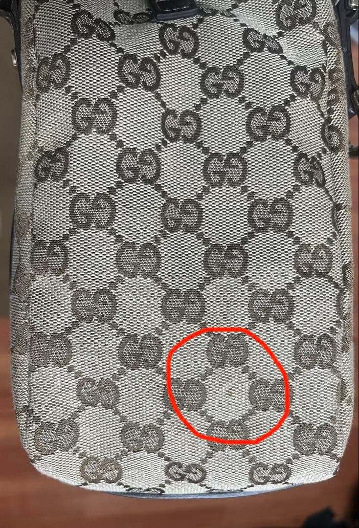 【GUCCI】GGキャンバストートバッグ　アビー