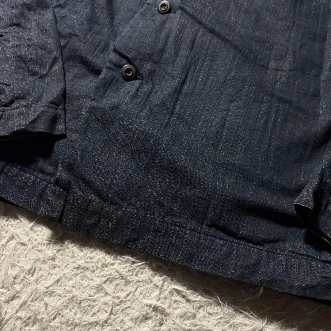 希少■45RPM デニム　ジャケット　変形　インディゴ　キルティング　サイズ2