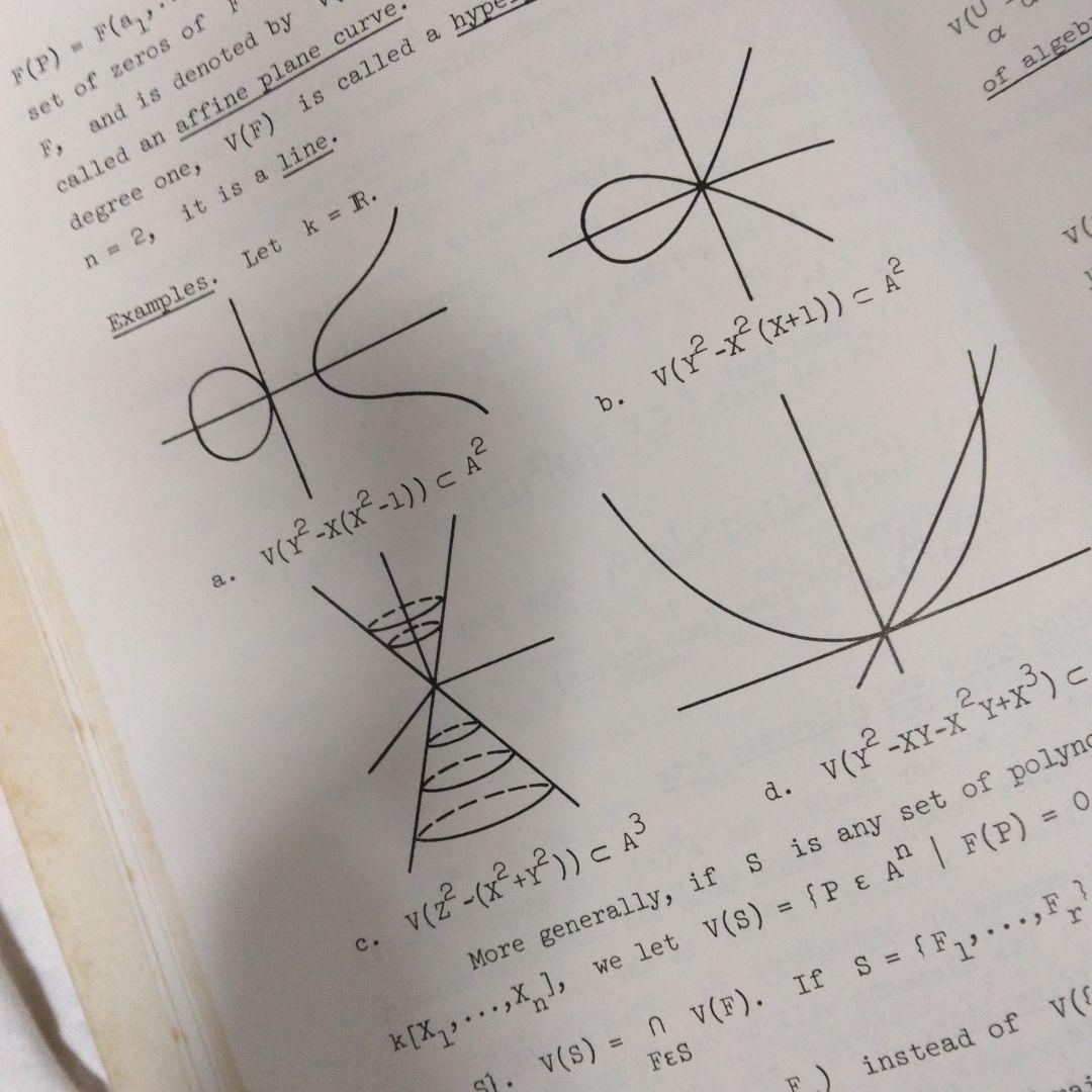 洋書 Algebraic Curves William Fulton