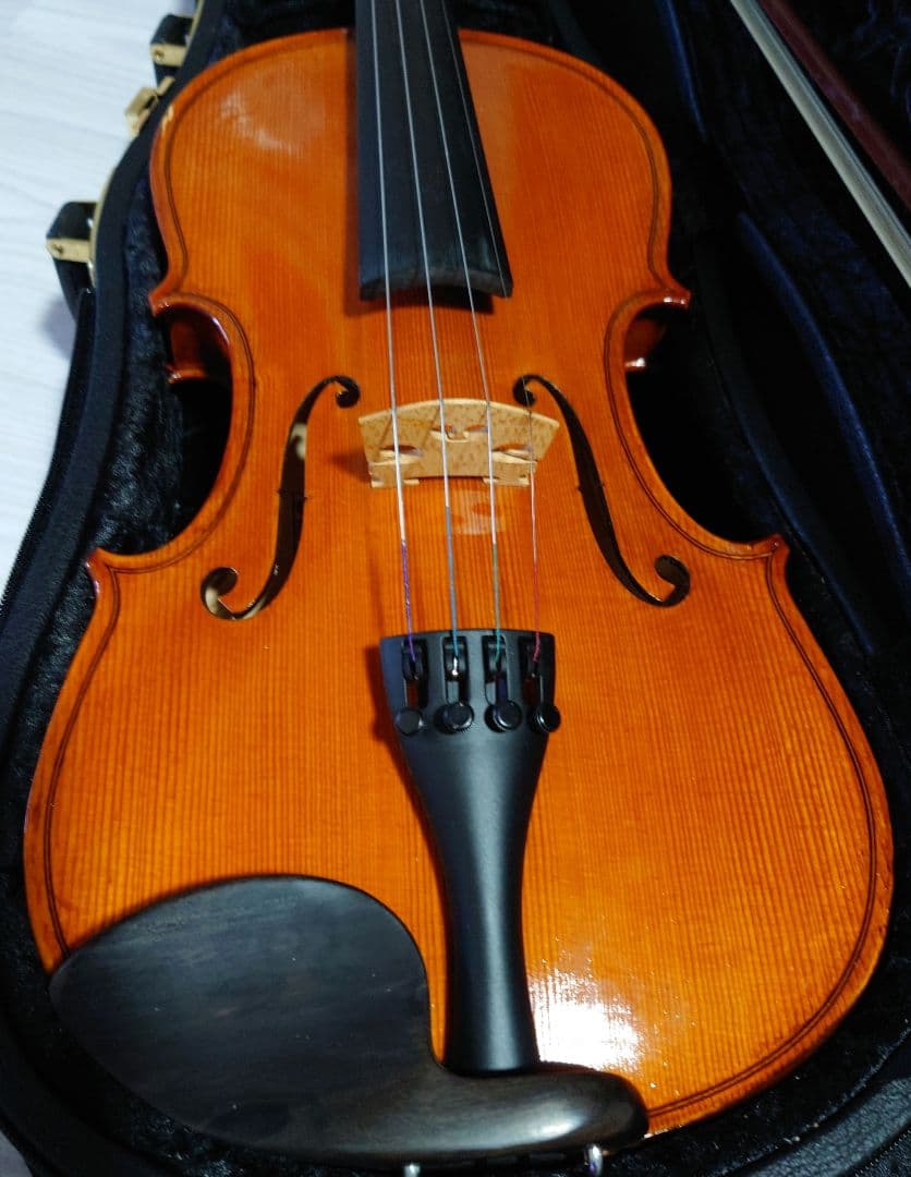 GLIGA グリガ バイオリン gems 4/4 ケース、弓、松脂、肩当付き