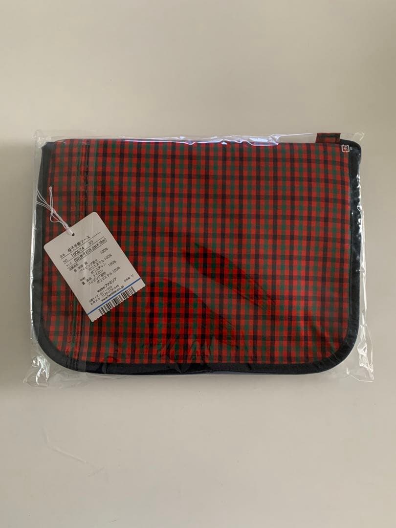 ファミリア 母子手帳ケース　赤　003