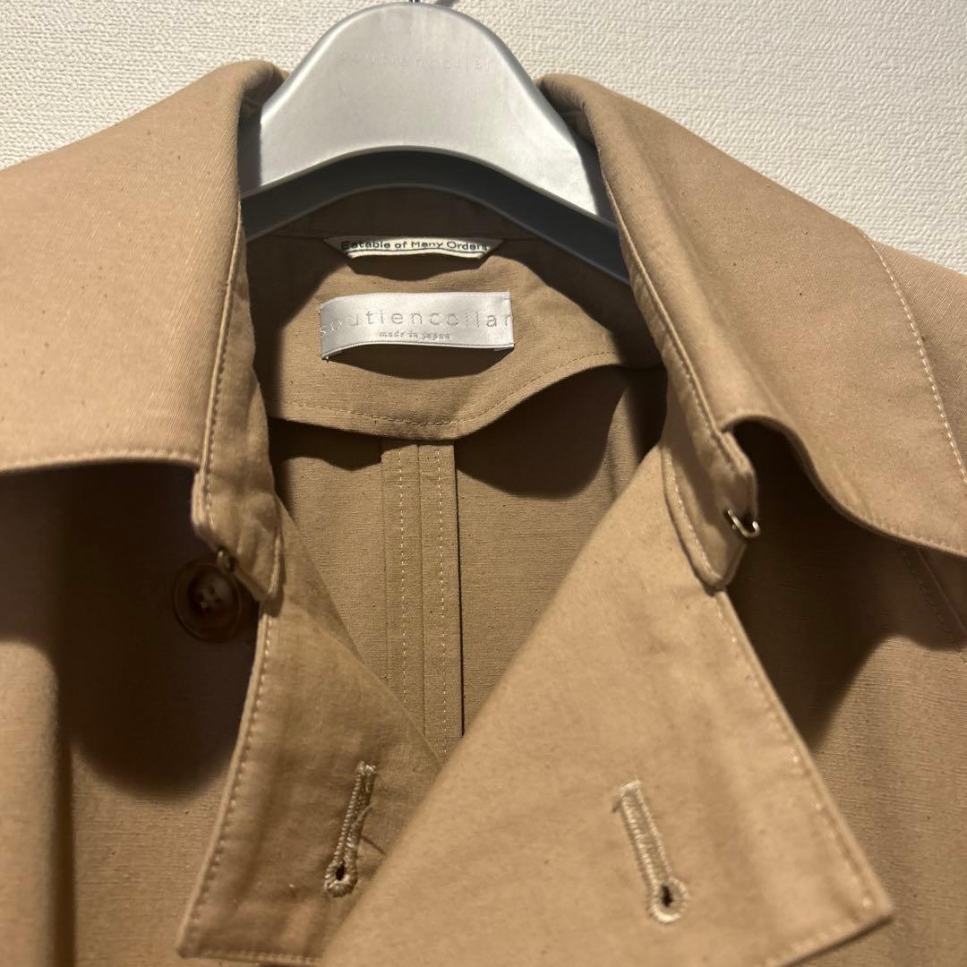 【美品】マドリガル　トレンチエッグベージュ トレンチコート ベルト付き