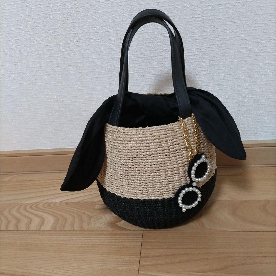 アジョリー かごバッグ