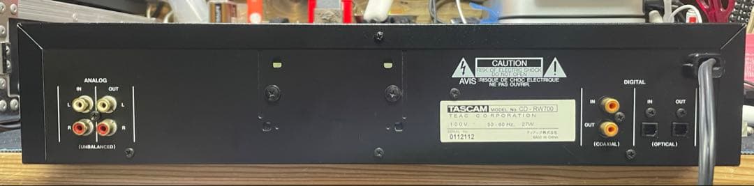 その他 TASCAM CD-RW700