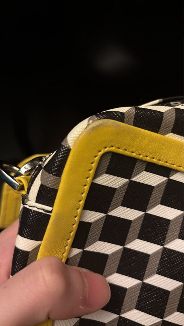 PIERRE HARDY ピエールアルディ　カメラバッグ ショルダー　イエロー