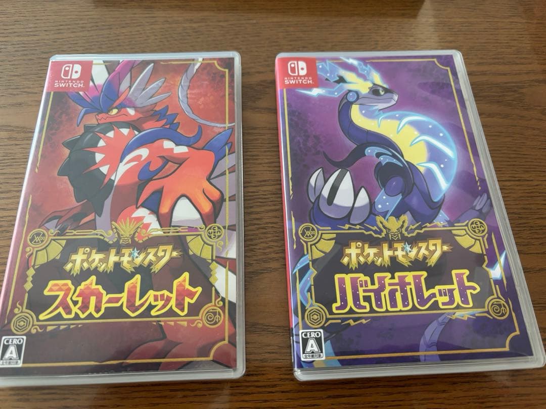 ポケットモンスター スカーレット・バイオレットセット　ニンテンドースイッチ