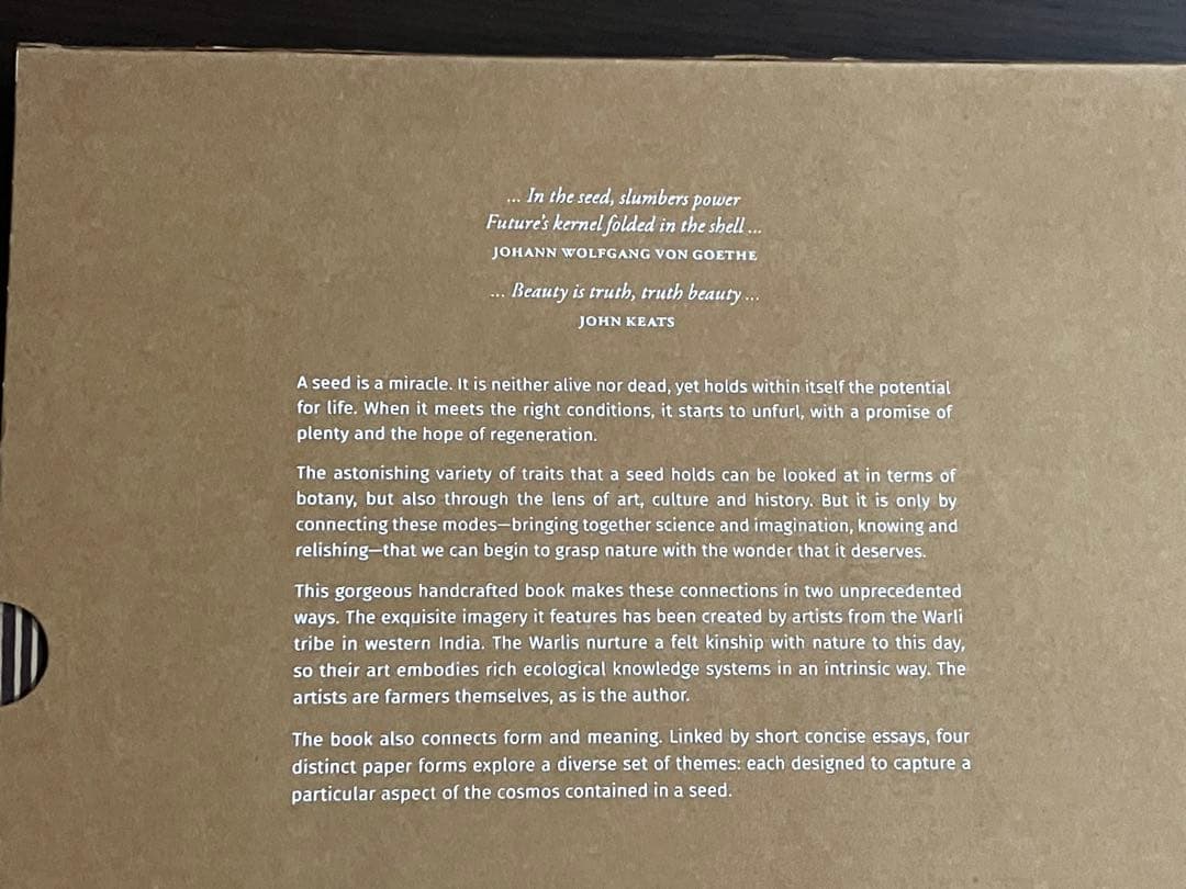 「SEED 」Gita Wolf他著Tarabooks インド限定品　日本未販売