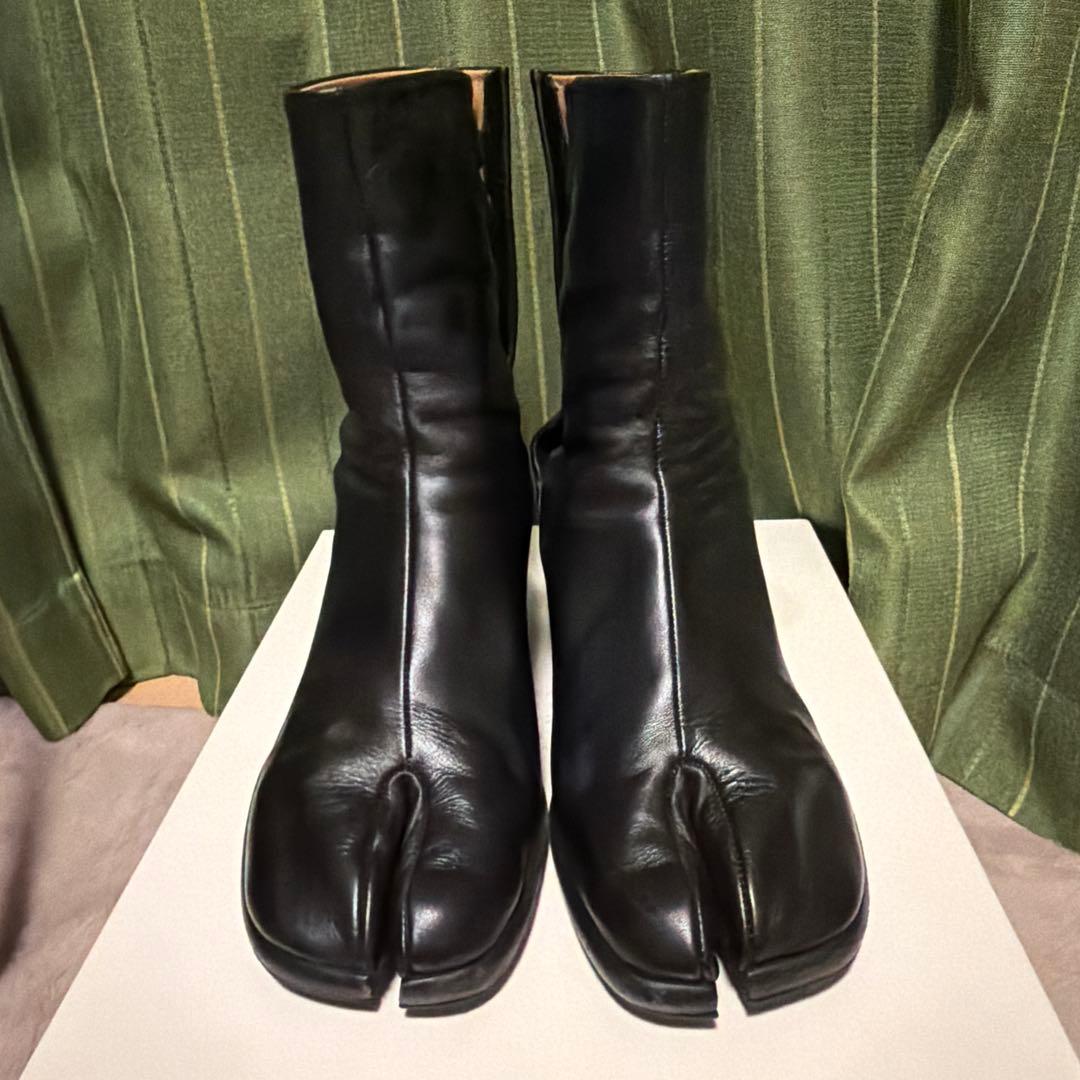 メゾンマルジェラ tabiブーツ 6センチヒール 激レアカーフレザー