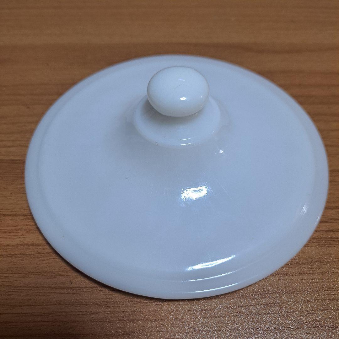 ファイヤーキング　Fire King　グリースジャー　ドット　赤　ヴィンテージ