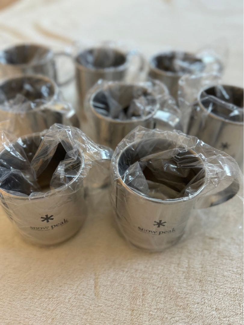 スノーピーク　ステンレスマグカップ　8個