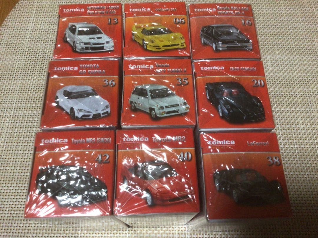 北*崇様 トミカプレミアム発売記念仕様　9台セット