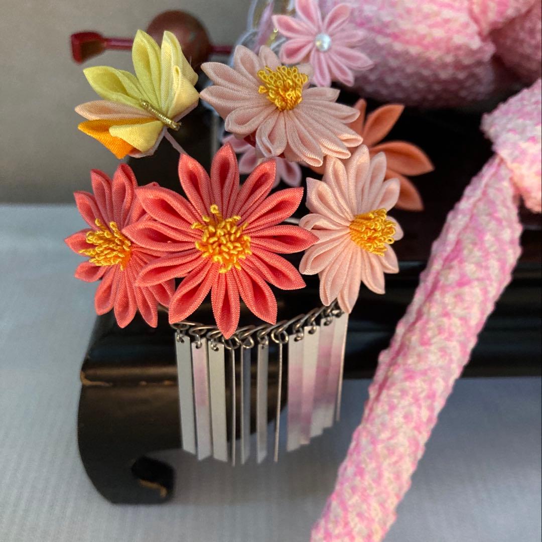 専用　七五三　おはりばこ　花簪　ビラ簪　他5点　全7点　画像1オプション付き