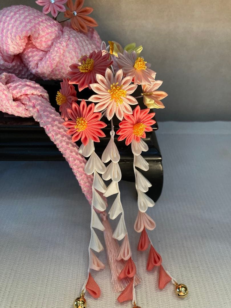 専用　七五三　おはりばこ　花簪　ビラ簪　他5点　全7点　画像1オプション付き